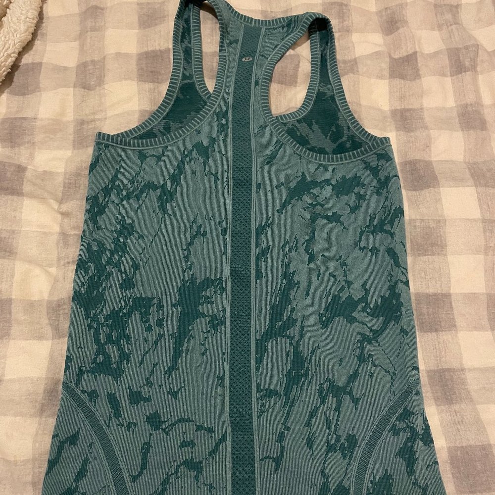 lululemon swiftly razor back tank